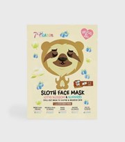 New Look 7th Heaven Cream Sloth Kids Face Mask